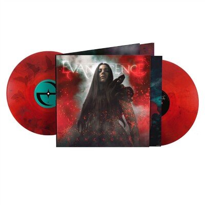 Evanescence - Sanctuary (hmv Exclusive) Red Smoke 2LP Vinyl 12" Album - Pre-sale