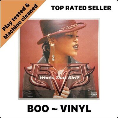 Eve “Who’s That Girl” / “What You Want” 3 Track 12”Vinyl RnB Hip Hop EX / EX