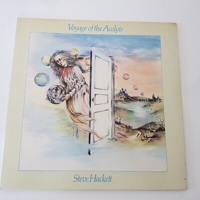 Steve Hackett – Voyage Of The Acolyte - Vinyl LP UK 1975 Press EX+/NM Genesis