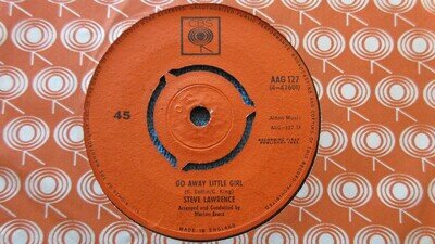 Steve Lawrence Go Away Little Girl 7" 1962 **NEAR MINT**