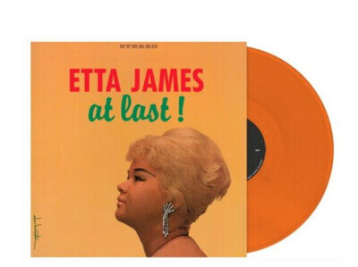 ETTA JAMES At Last - Orange Vinyl Lp - BRAND NEW & SEALED