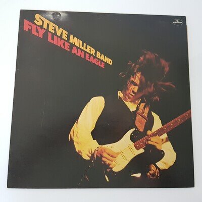 Steve Miller Band - Fly Like an Eagle - Vinyl LP UK 1st Press 1976 EX/EX