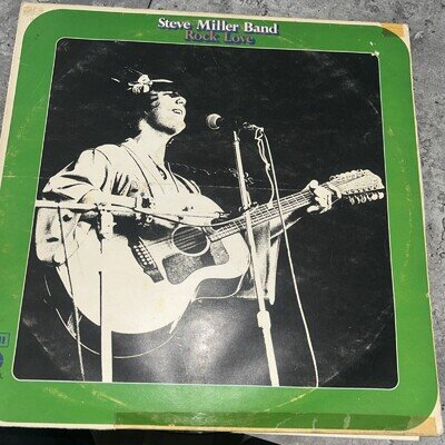 Steve Miller Band - Rock Love UK 1971 LP Capitol 1st press -1-1. nice VG+vg+