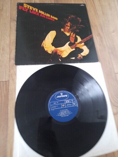Steve Miller Band Fly Like An Eagle Vinyl LP 1976 UK Mercury 9286 177 Rock