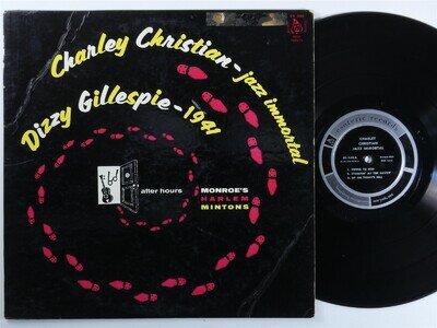 CHARLEY CHRISTIAN/DIZZY GILLESPIE Jazz Immortal ESOTERIC LP mono h