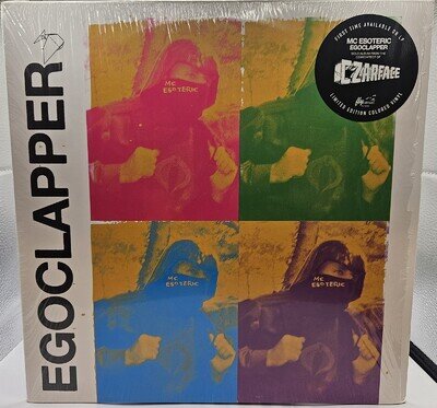 Esoteric - 'Egoclapper' (Transparent Blue Vinyl LP Record) NM