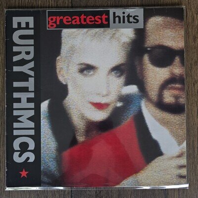 EURYTHMICS - GREATEST HITS The Best Of 1st EU Press 1991 LP EX/EX