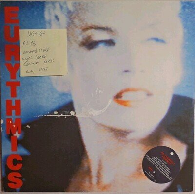 Eurythmics Be Yourself Tonight Vinyl Record VG+/G+ PL70711 1985