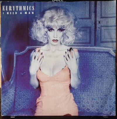 Eurythmics - "I Need A Man" - 12" Vinyl Single DAT15 - A1/B1 - RCA 1987 - EX/VG
