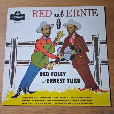 Red Foley and Ernest Tubb - Red and Ernie - 12" vinyl LP album