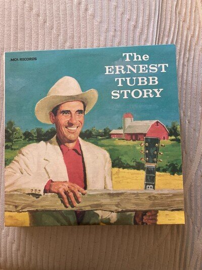 ERNEST TUBB THE ERNEST TUBB STORY, DOUBLE VINYL LP, MCA24040, VG+