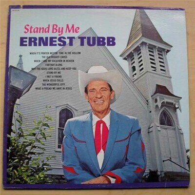 ERNEST TUBB STAND BY ME LP BLUE MCA LABEL USA