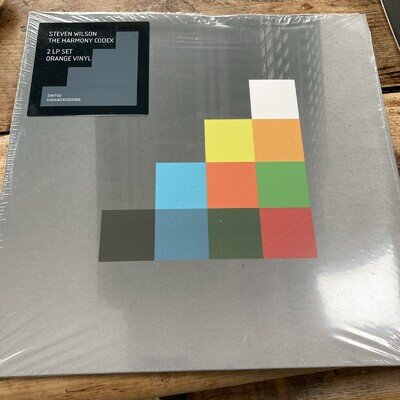 Steven Wilson - The Harmony Codex 2 LP Orange Vinyl 12" Album Record new+sealed