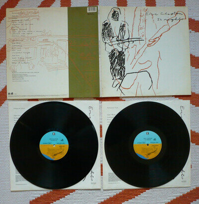 Eric Clapton 24 Nights Vinyl 1991 European Duck / Reprise 1st Press Double 2 LP