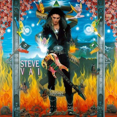 Steve Vai - Passion And Warfare LP 1990 Relativity VG+/NM