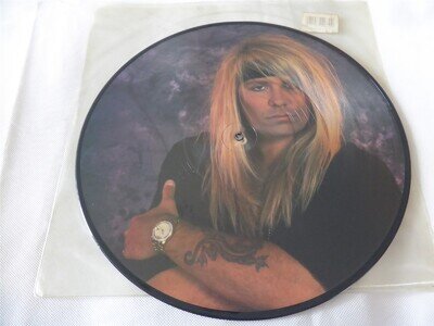 VINCE NEIL/STEVE VAI/T RIDE -CALIFORNIA MAN O.S.T. PIC DISC 1992,HWD123T,VG++/EX