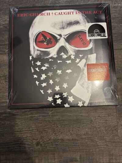 Eric Church Caught In The Act 2 LP 2017 RSD Red Vinyl Rare New Sealed 2,500