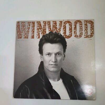 Steve Winwood "ROLL WITH IT" Vinyl LP Record (1988)