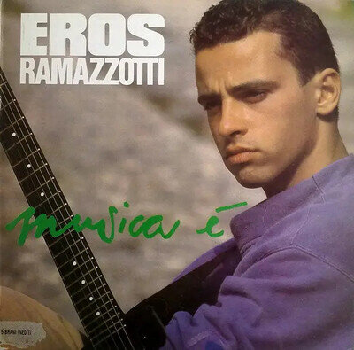 Eros Ramazzotti Musica È Greek Pressing Near Mint DDD Vinyl LP