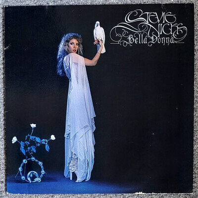 Stevie Nicks – Bella Donna Vinyl Record EARLY EUROPEAN Pressing 1981