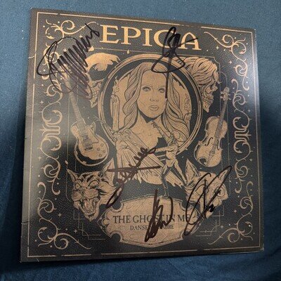 Epica - VIP Band Signed 7” Vinyl - The Ghost In Me 2026