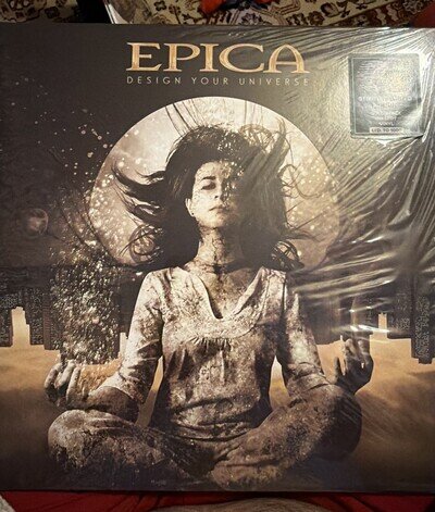 Epica - DESIGN YOUR UNIVERSE Gold and black vinyl LPs