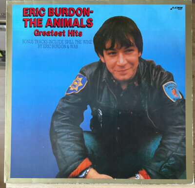 Eric Burdon / The Animals Greatest Hits GERMANY 1984 ROCK EXCELLENT LP VINYL
