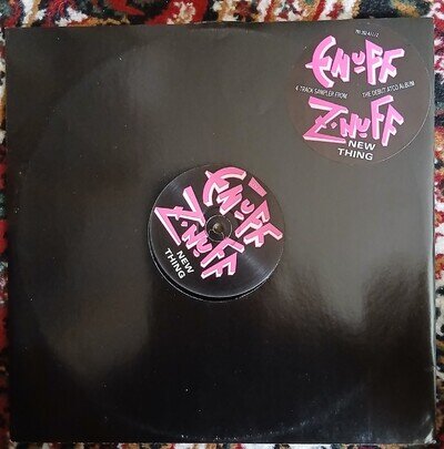 Enuff Z'nuff – New Thing - 12" vinyl EP - promo sampler glam pop rock