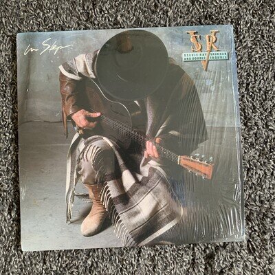 Stevie Ray Vaughan & Double Trouble: “In Step” Vinyl LP rare first 1989 pressing