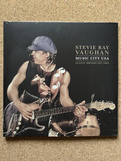 Stevie Ray Vaughan - Music City USA Austin Broadcast 1984 x2 LP (Vinyl) 12"