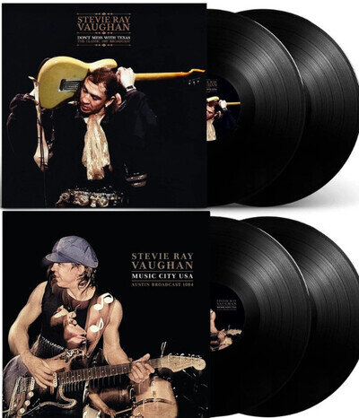 Stevie Ray Vaughan - Music In The USA & Dont Mess With Texas (4XLP)