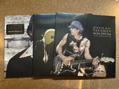Stevie Ray Vaughan - Austin, Norfolk Virginia, Don't Mess With Texas 12" Sealed