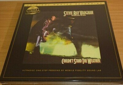 STEVIE RAY VAUGHAN COULDN`T STAND WEATHER 45 rpm SEALED 2 LP ONE STEP MFSL MOFI