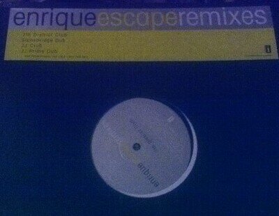 Enrique Iglesias - Escape (Remixes) (2x12", Promo)