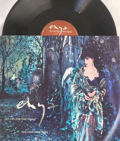 Enya ‎- How Can I Keep From Singing. (METALLIC Sleeve.12'.U.K.1991.WEA) Vinyl