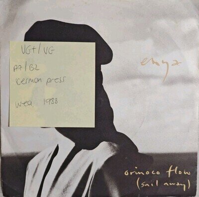 Enya ‎Orinoco Flow Vinyl Record VG+/VG YZ312T 1988