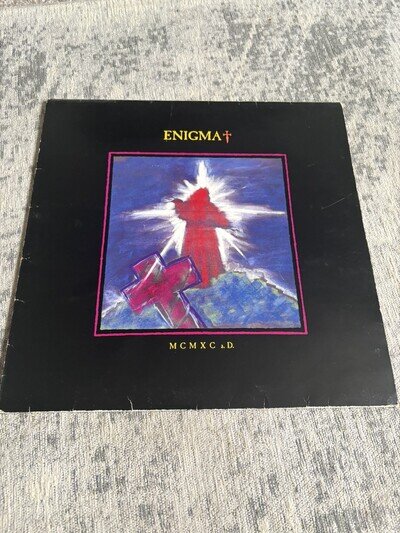 ENIGMA - MCMXC a.D. 1990 EU VINYL LP LPVIR 1 A3/B2 EX/VG+