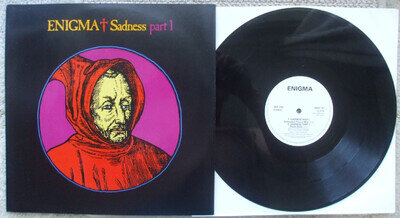 Enigma - Sadness Part 1 / Sadness (Radio Edit) / Sadness + 2 - EX- 12" Single