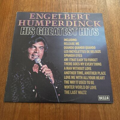 Engelbert Humperdinck - His Greatest Hits - Decca 12" Vinyl LP Stereo SKL 5198