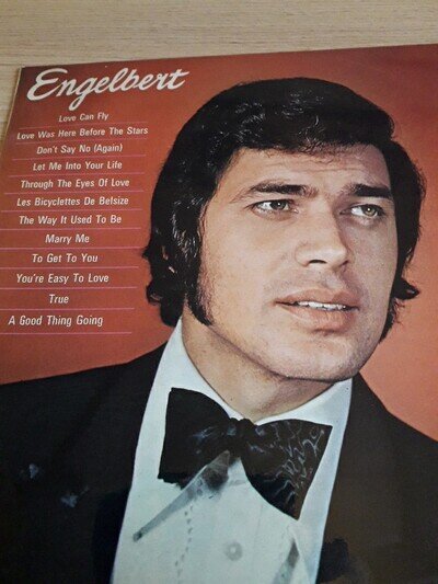Engelbert Humperdinck Engelbert Lp Vinyl Decca Records 1969