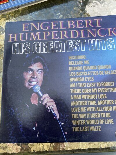 Engelbert Humperdinck His Greatest Hits 12" Vinyl