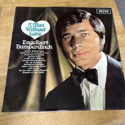 Engelbert Humperdinck - A Man Without Love 1968 Decca SKL 4939 Vinyl LP Album