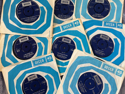 Job Lot - Engelbert Humperdinck x 8 Vinyl Singles - All Tested - All Excellent