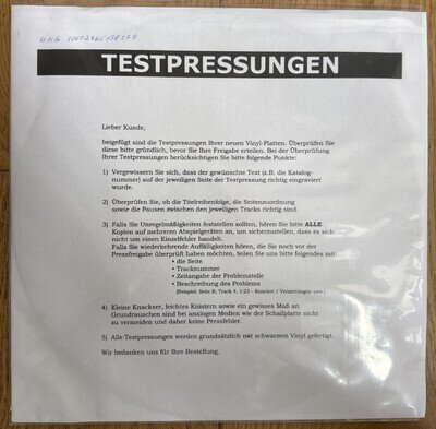 ENGELBERT HUMPERDINCK A MAN WITHOUT LOVE OFFICIAL TEST PRESSING LP – VERY RARE