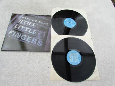 STIFF LITTLE FINGERS LP ALL THE BEST ORIGINAL UK 1983 1st PRESS PUNK NEAR MINT