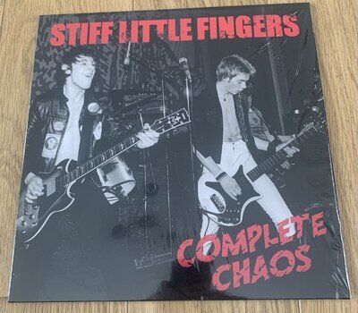 STIFF LITTLE FINGERS - COMPLETE CHAOS Lp - RED WAX -LIVE in ABERDEEN 21/10/79.