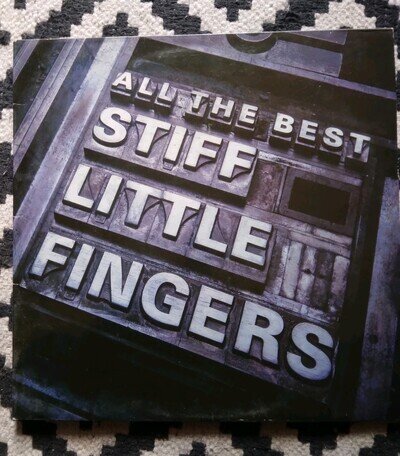 STIFF LITTLE FINGERS - ALL THE BEST (UK 1983 ISSUE - 2LP SET - GATEFOLD -VG/VG+)