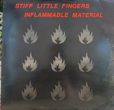 Stiff Little Fingers Inflammable Material Original First Pressing Vinyl LP 1979
