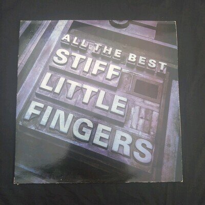 STIFF LITTLE FINGERS- ALL THE BEST- DBL VINYL LP CTY 1414 EXCELLENT VINYL