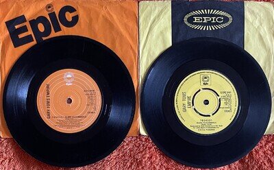 Gary Toms Empire – 7-6-5-4-3-2-1 (Blow Your Whistle)-Two 7" Singles (2 releases)